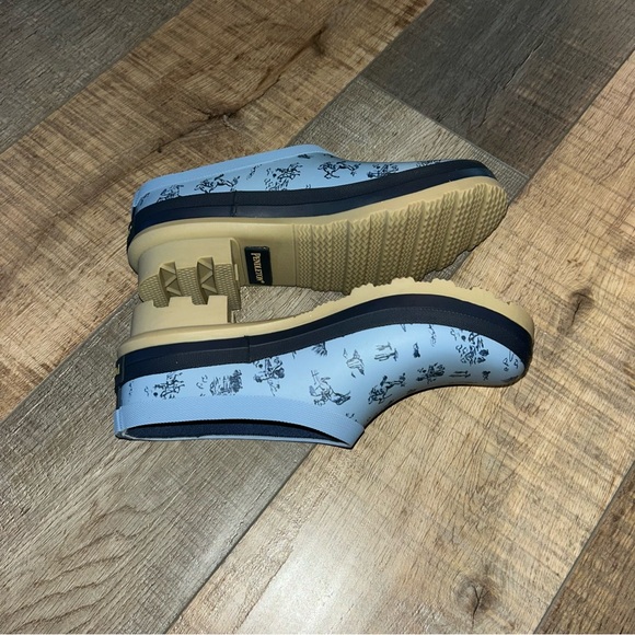 Pendleton Blue Garden Shoes Cowgirl Size 6 EUR 37 - Picture 13 of 14